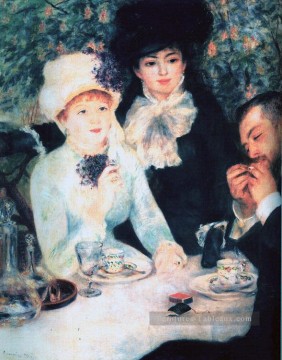 Pierre Auguste Renoir œuvres - après le déjeuner Pierre Auguste Renoir